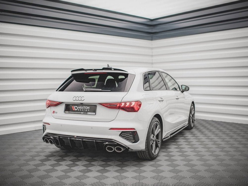 Rear Side Splitters V.2 Audi S3 Sportback 8Y - Wayside Performance 
