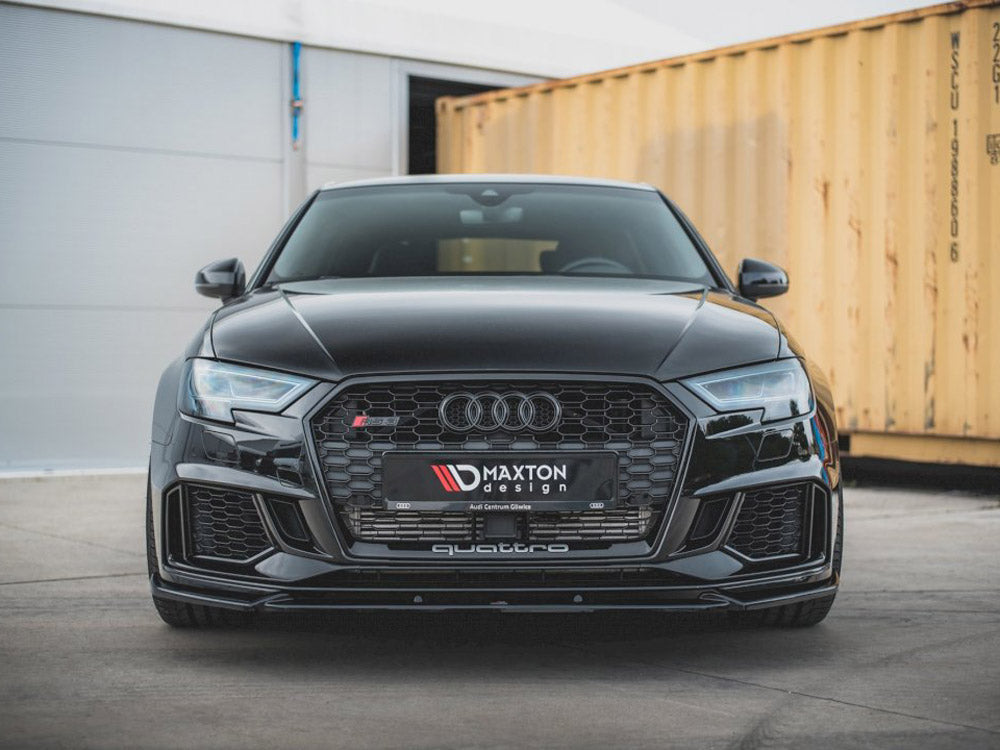Maxton Design Front Splitter V.4 Audi Rs3 8v Facelift (2017-up) - Wayside Performance