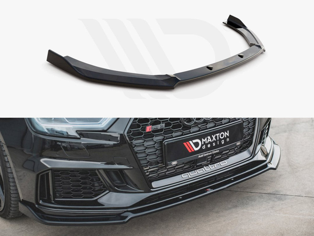 Maxton Design Front Splitter V.3 Audi Rs3 8v Facelift (2017-up) - Wayside Performance
