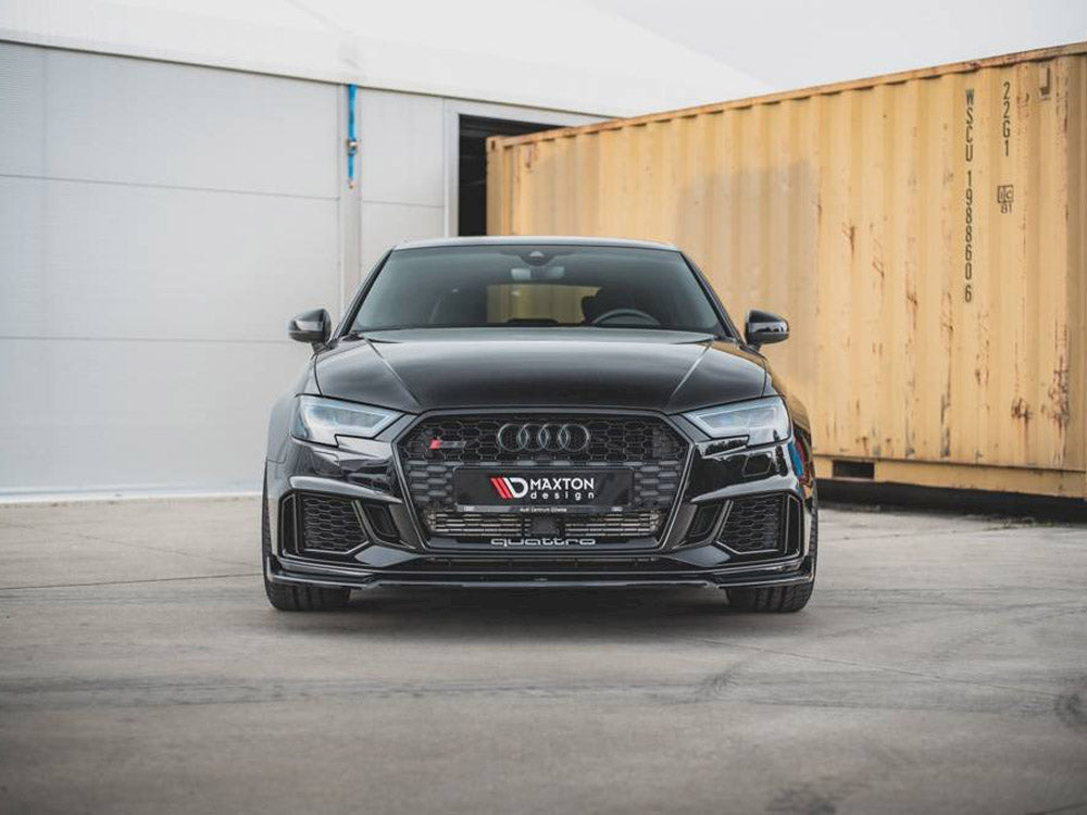 Maxton Design Front Splitter V.3 Audi Rs3 8v Facelift (2017-up) - Wayside Performance