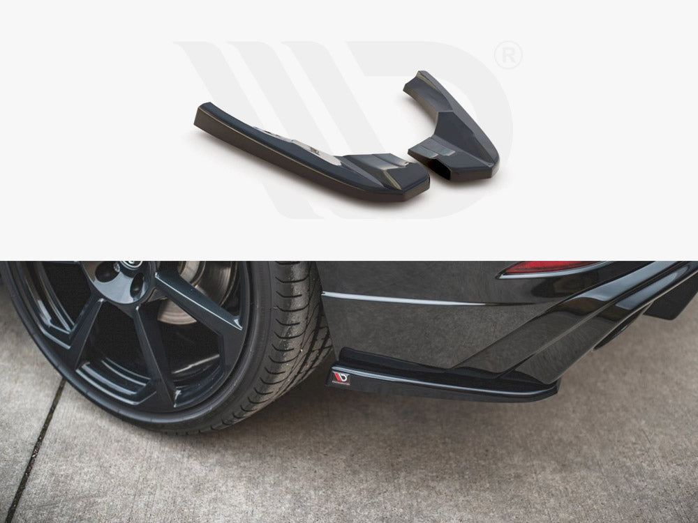 Maxton Design Rear Side Splitters V.2 Audi Rs3 8v Sportback Facelift (2017-up) - Wayside Performance
