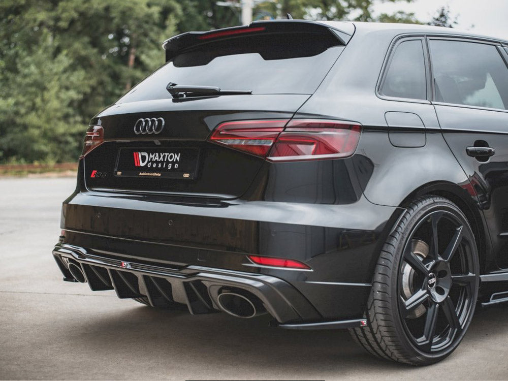 Maxton Design Rear Side Splitters V.2 Audi Rs3 8v Sportback Facelift (2017-up) - Wayside Performance