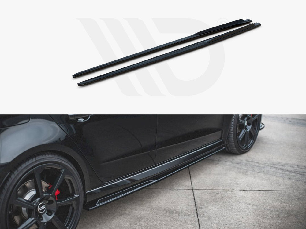 Maxton Design Side Skirts Diffusers V.2 Audi Rs3 8v Sportback Facelift (2017-up) - Wayside Performance