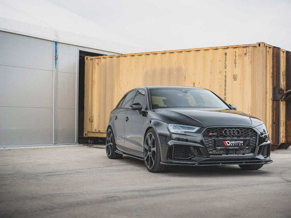 Maxton Design Side Skirts Diffusers V.2 Audi Rs3 8v Sportback Facelift (2017-up) - Wayside Performance