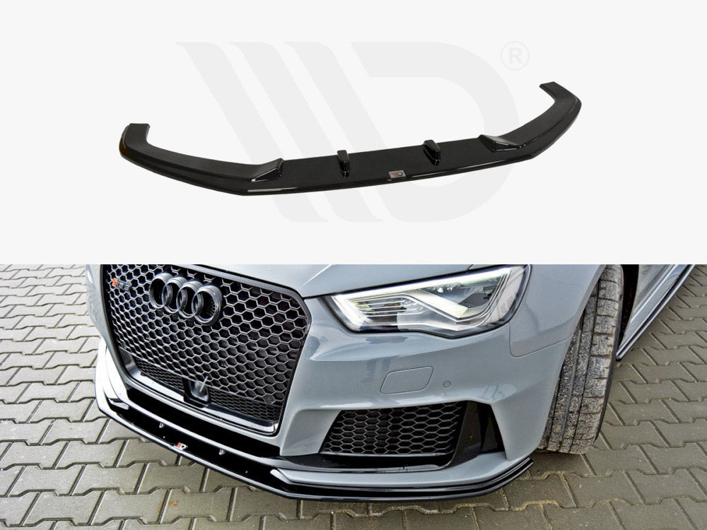 Maxton Design Front Splitter V.2 Audi Rs3 8va Sportback Pre-facelift (2015-2016) - Wayside Performance 