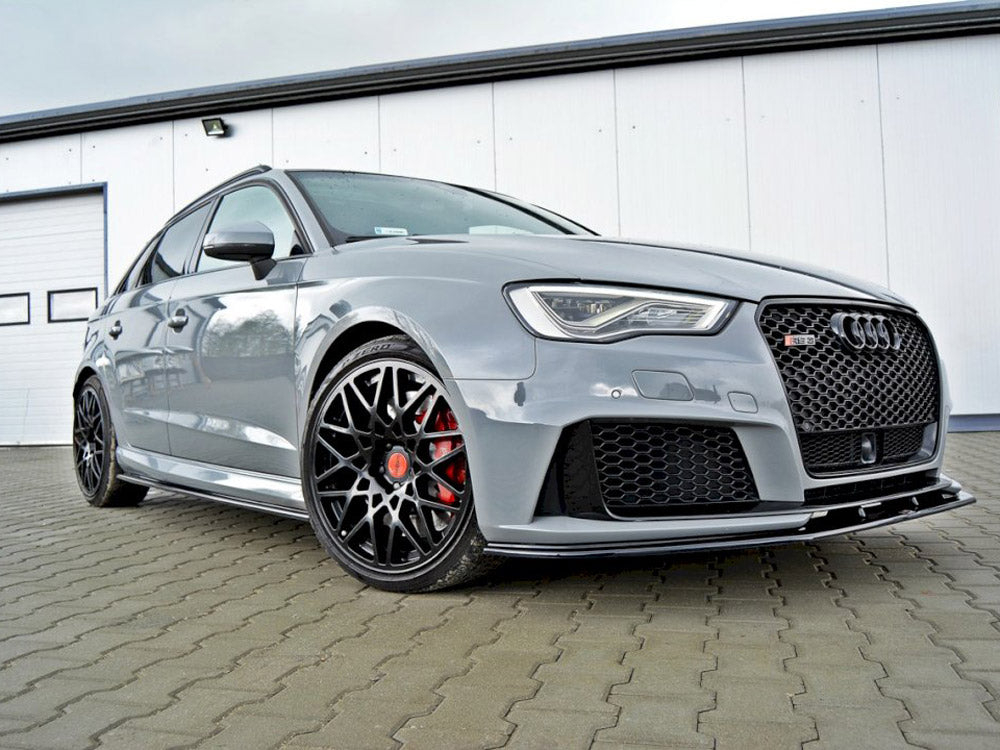 Maxton Design Front Splitter V.2 Audi Rs3 8va Sportback Pre-facelift (2015-2016) - Wayside Performance 