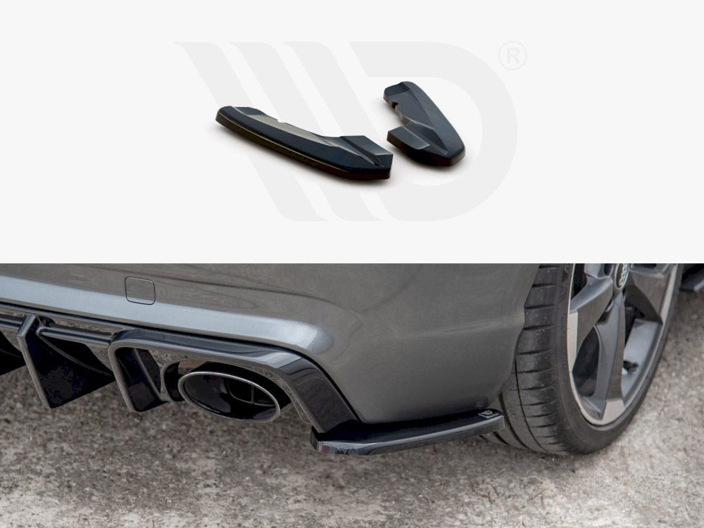 Maxton Design Rear Side Diffusers V2 Audi Rs3 8v Sportback (2015-2016) - Wayside Performance