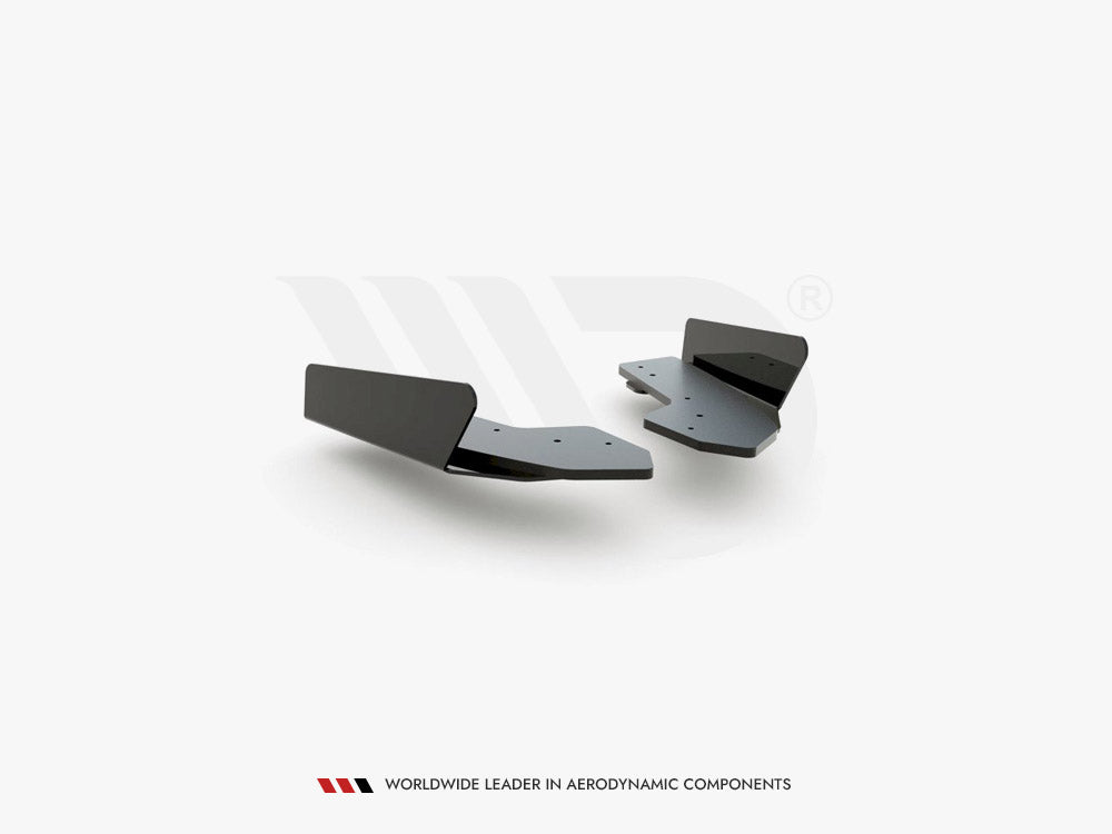 Maxton Design Racing Rear Side Splitters (+flaps) Audi Rs3 8v Sportback (2015-2016) - Wayside Performance 