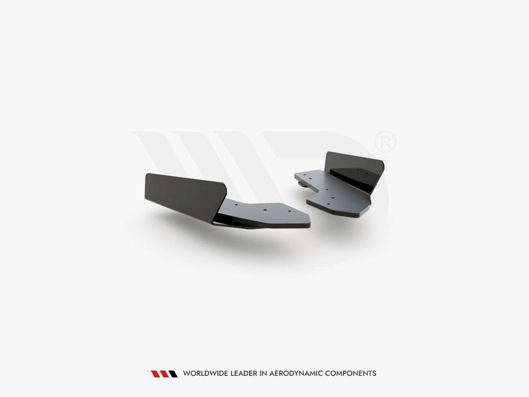 Maxton Design Racing Rear Side Splitters (+flaps) Audi Rs3 8v Sportback (2015-2016) - Wayside Performance 