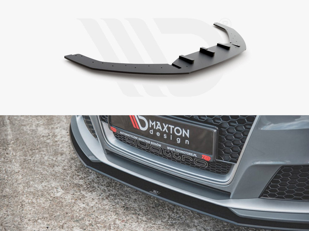 Maxton Design Racing Front Splitter Audi Rs3 8v Sportback (2015-2016) - Wayside Performance