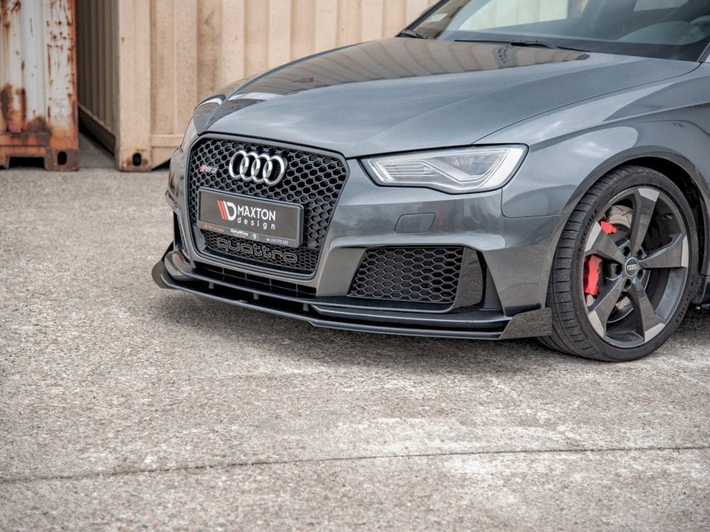 Maxton Design Front Splitter Flaps Audi Rs3 8v Sportback (2015-2016) - Wayside Performance