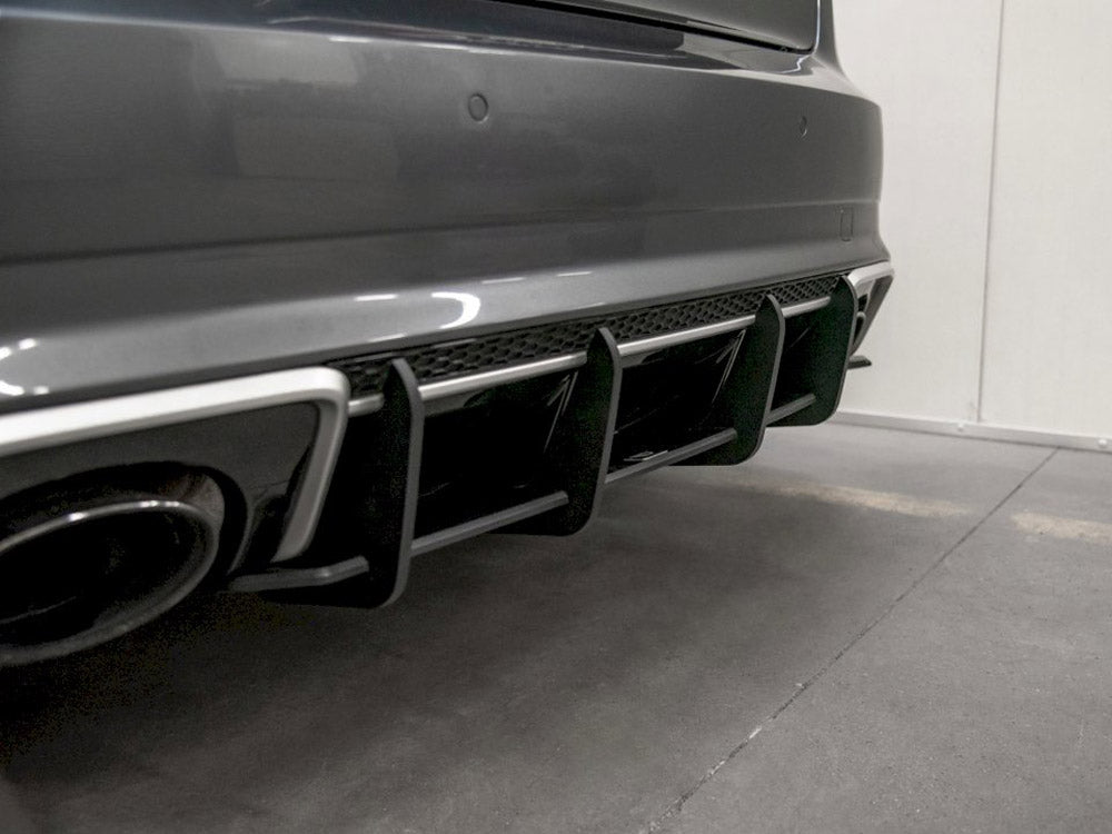 Maxton Design Racing Rear Diffuser V1 Audi Rs3 8v Sportback (2015-2016) - Wayside Performance 