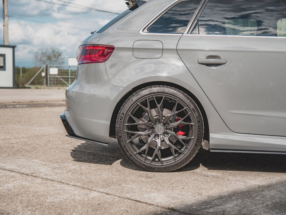 Maxton Design Racing Rear Side Splitters Audi Rs3 8v Sportback (2015-2016) - Wayside Performance