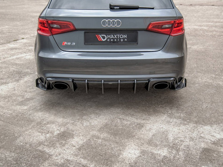 Maxton Design Rear Side Flaps Audi Rs3 8v Sportback (2015-2016) - Wayside Performance 