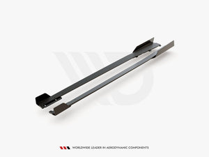 Maxton Design Racing Side Skirt Splitters (+flaps) Audi Rs3 8v Sportback (2015-2016) - Wayside Performance 