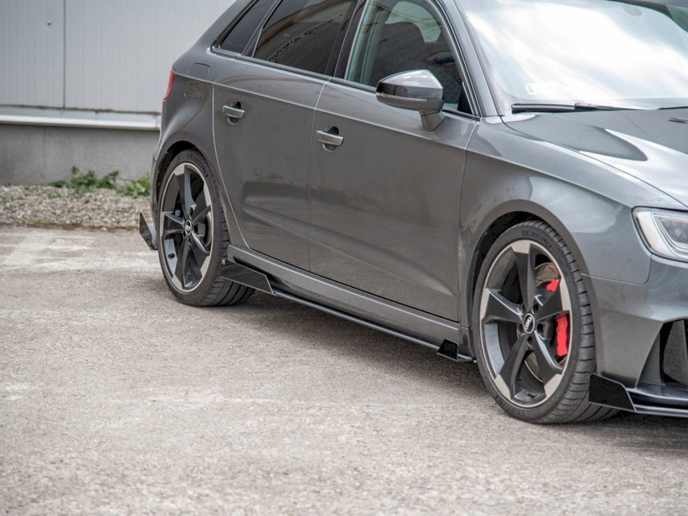 Maxton Design Side Skirt Flaps Audi Rs3 8v Sportback (2015-2016) - Wayside Performance 