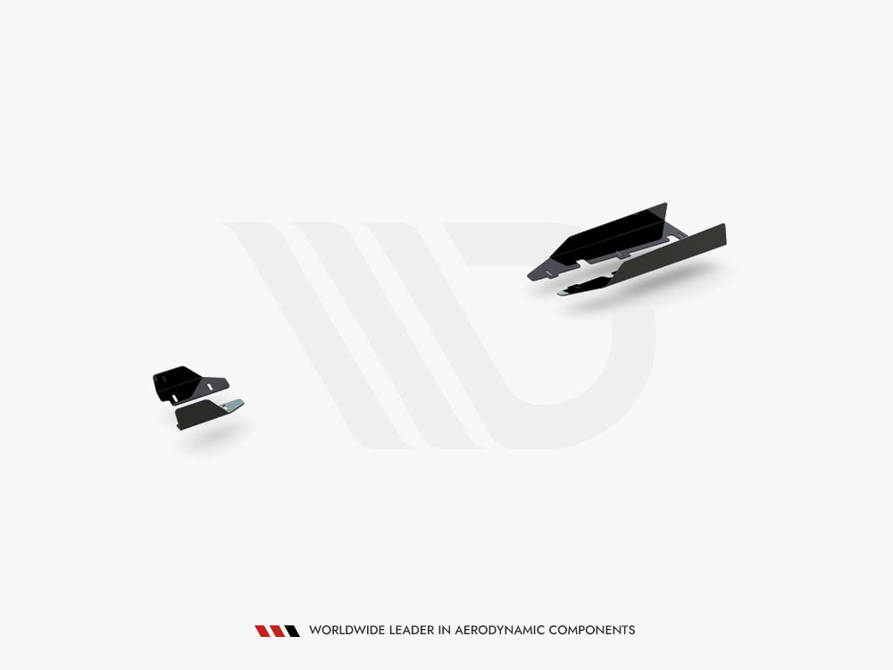 Maxton Design Side Skirt Flaps Audi Rs3 8v Sportback (2015-2016) - Wayside Performance 