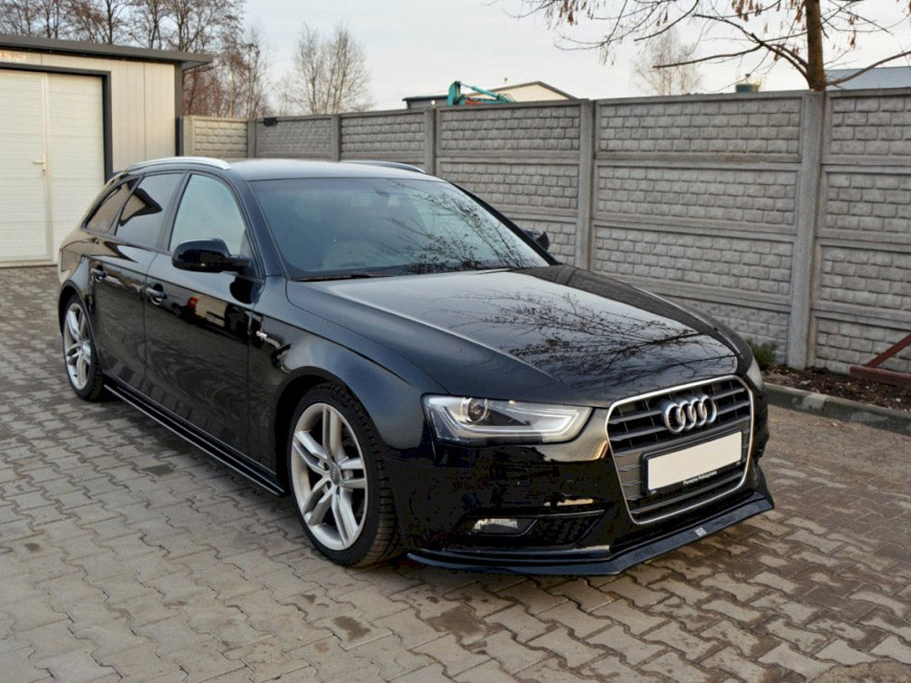 Front Splitter V.2 Audi A4 B8 Facelift - Wayside Performance 