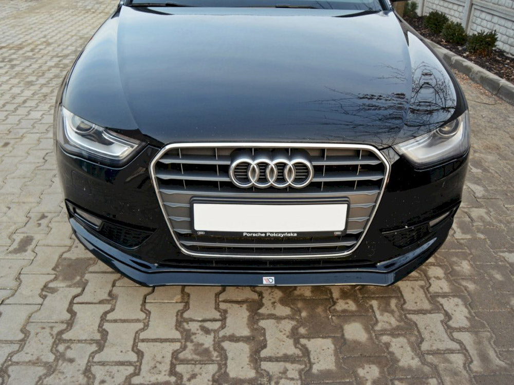 Front Splitter V.2 Audi A4 B8 Facelift - Wayside Performance 