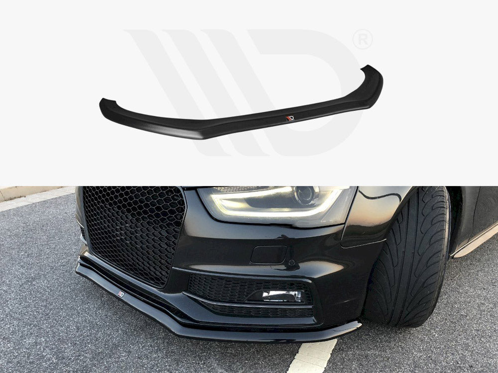 Maxton Design Front Splitter V.1 Audi S4 B8/ A4 B8 S-line Facelift - Wayside Performance 