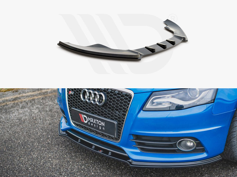 Maxton Design Front Splitter Audi S4/ A4 S Line (2008-2011) - Wayside Performance