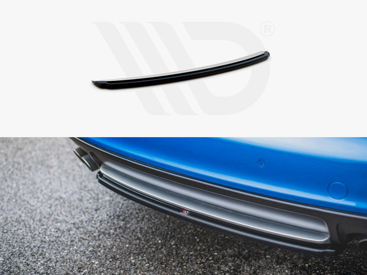 Maxton Design Central Rear Splitter Audi S4/ A4 S-line B8 Sedan (2008-2011) - Wayside Performance 