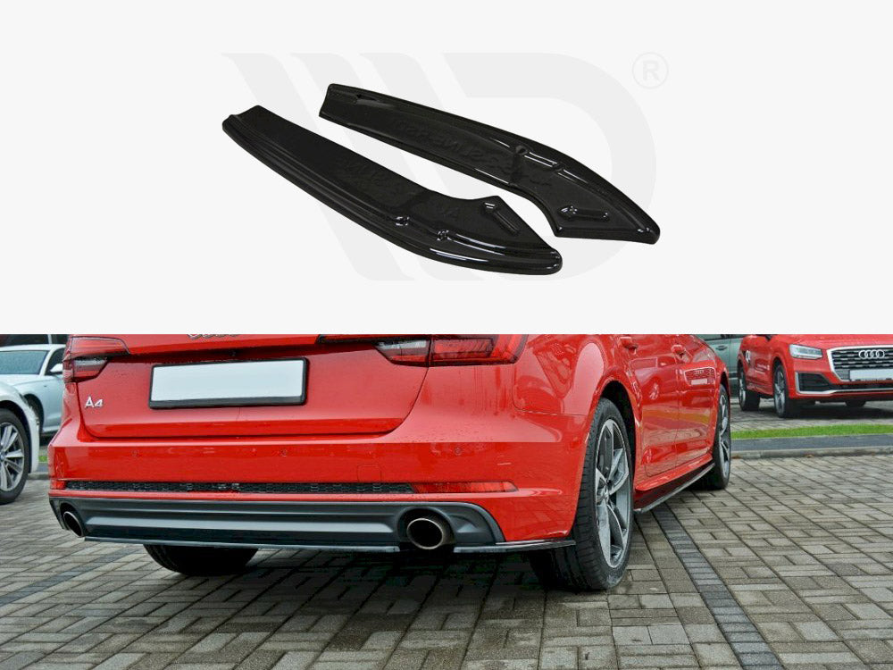 Rear Side Splitters Audi A4 S-Line B9 Avant - Wayside Performance 