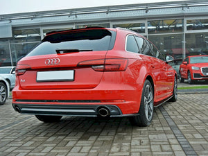 Rear Side Splitters Audi A4 S-Line B9 Avant - Wayside Performance 