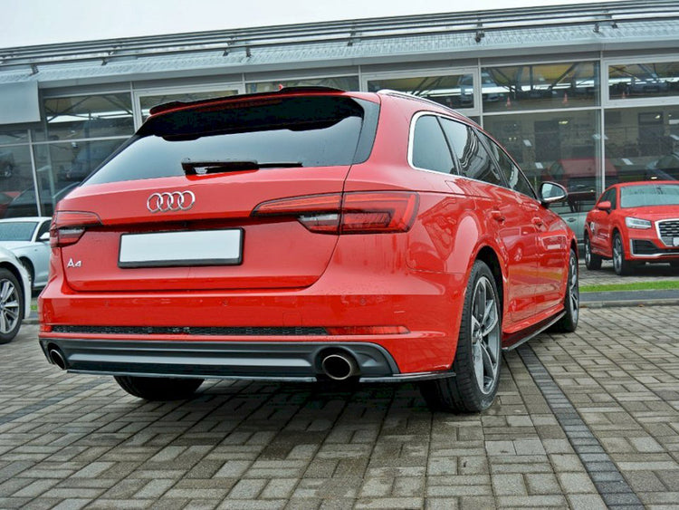 Rear Side Splitters Audi A4 S-Line B9 Avant - Wayside Performance 