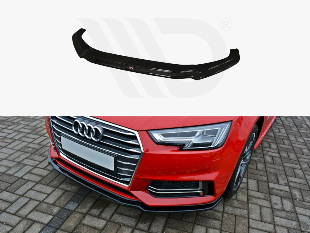 Maxton Design Front Splitter V1 Audi S4/ A4 S-line B9 - Wayside Performance 