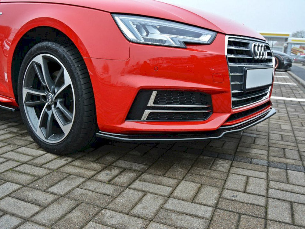 Maxton Design Front Splitter V1 Audi S4/ A4 S-line B9 - Wayside Performance 