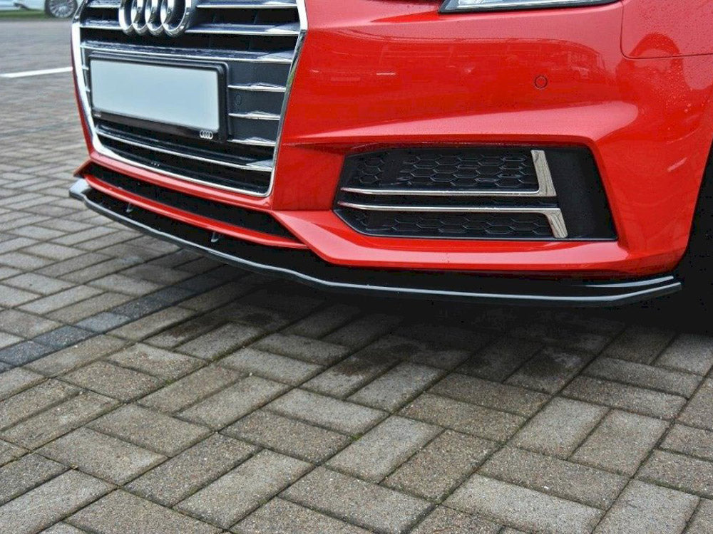 Maxton Design Front Splitter V2 Audi S4/ A4 S-line B9 - Wayside Performance 