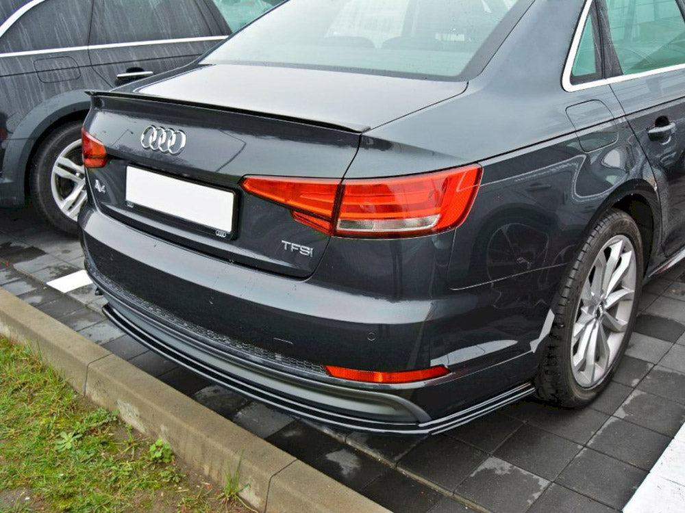 Rear Splitter Audi A4 B9 S-Line Sedan - Wayside Performance 
