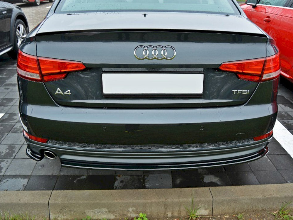 Rear Splitter Audi A4 B9 S-Line Sedan - Wayside Performance 