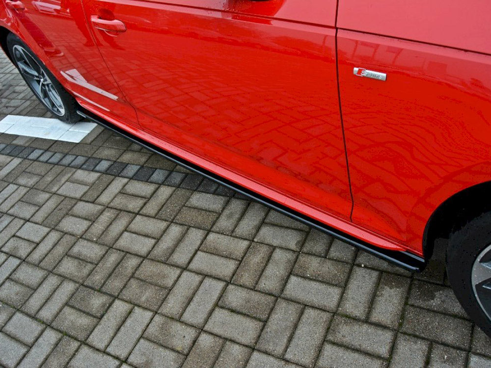 Maxton Design Side Skirts Diffusers Audi S4/ A4 B9 S-line - Wayside Performance 