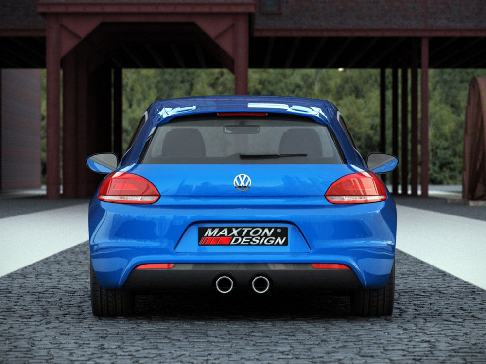 Rear Valance VW Scirocco III  R With 2 Exhaust Holes - Wayside Performance 