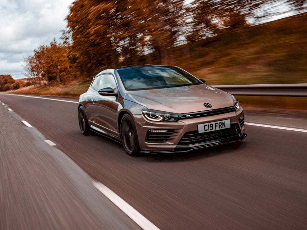 Front Splitter V.2 Volkswagen Scirocco MK3 R Facelift (2014-2017) - Wayside Performance 