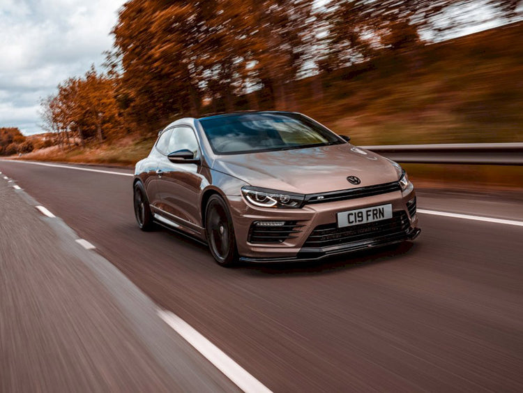 Front Splitter V.2 Volkswagen Scirocco MK3 R Facelift (2014-2017) - Wayside Performance 