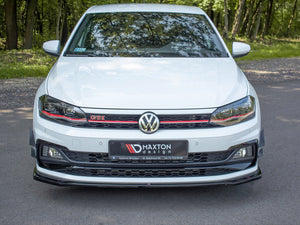 Front Bumper Wings (Canards) Vw Polo Mk6 Gti (2017-2021) - Wayside Performance 