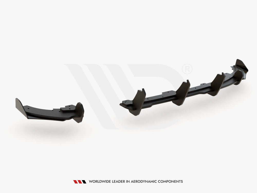 Maxton Racing Rear Valance (+flaps) Vw Polo Gti Mk6 (2017-2021) - Wayside Performance 