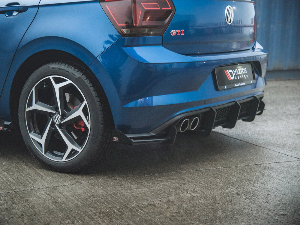 Maxton Racing Rear Valance (+flaps) Vw Polo Gti Mk6 (2017-2021) - Wayside Performance 