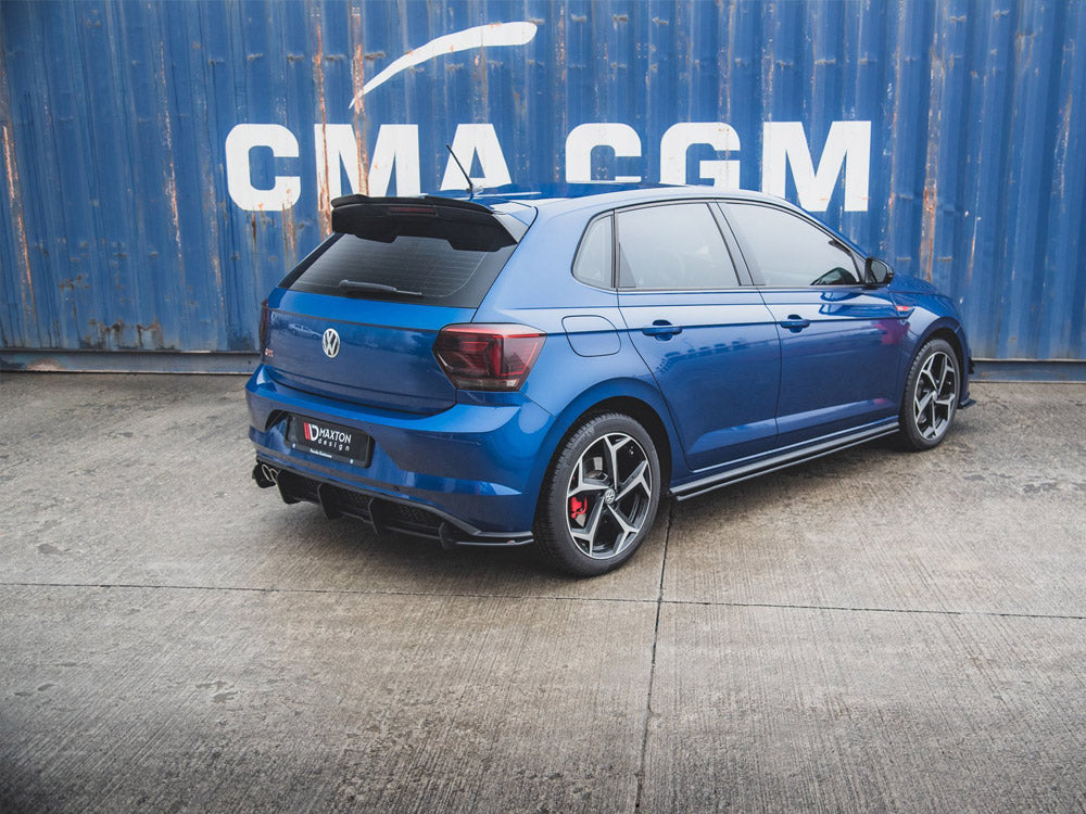 Maxton Racing Side Skirts Diffusers Vw Polo Gti Mk6 (2017-2021) - Wayside Performance 