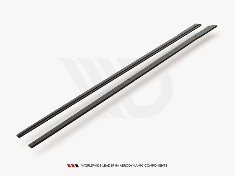 Maxton Racing Side Skirts Diffusers Vw Polo Gti Mk6 (2017-2021) - Wayside Performance 