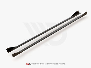 Maxton Racing Side Skirts Diffusers (+flaps) Vw Polo Gti Mk6 (2017-2021) - Wayside Performance 