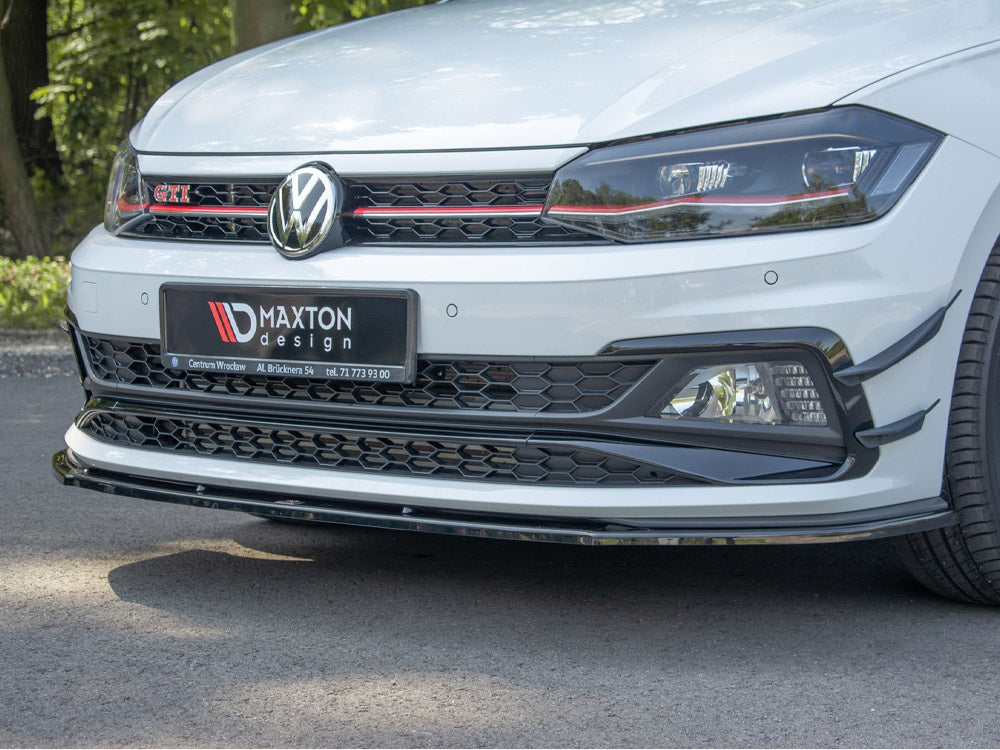 Front Splitter V.1 VW Polo MK6 GTI (2017-2021) - Wayside Performance 