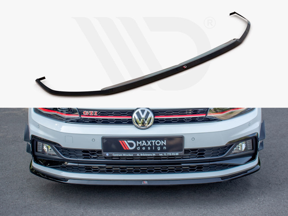 Front Splitter V.3 Vw Polo Mk6 Gti (2017-2021) - Wayside Performance 