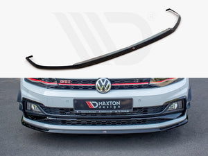 Front Splitter V.3 Vw Polo Mk6 Gti (2017-2021) - Wayside Performance 