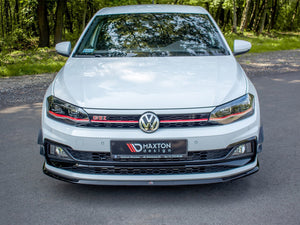 Front Splitter V.3 Vw Polo Mk6 Gti (2017-2021) - Wayside Performance 
