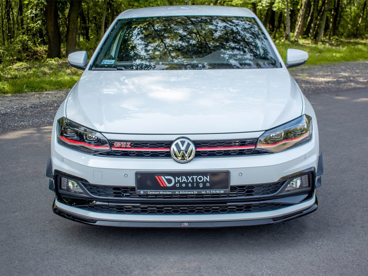 Front Splitter V.3 Vw Polo Mk6 Gti (2017-2021) - Wayside Performance 