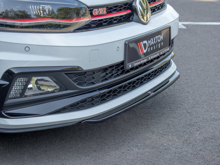 Front Splitter V.4 Vw Polo Mk6 Gti (2017-2021) - Wayside Performance 